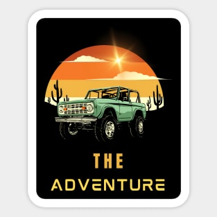 Just Drive and go somewhere Sticker